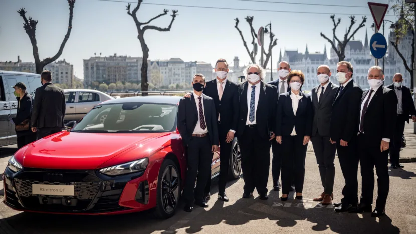 Audi gyárbővítés 2021